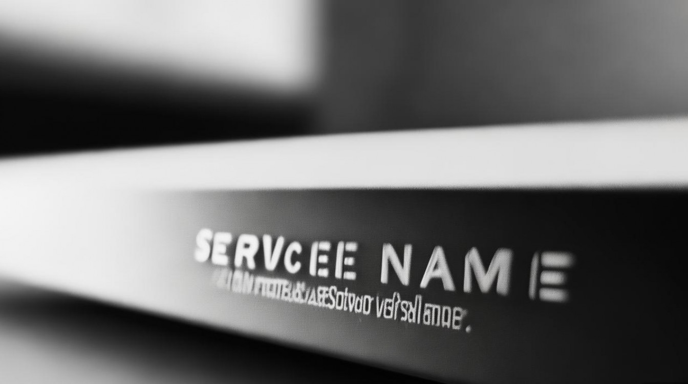 路由器服务名和服务器名