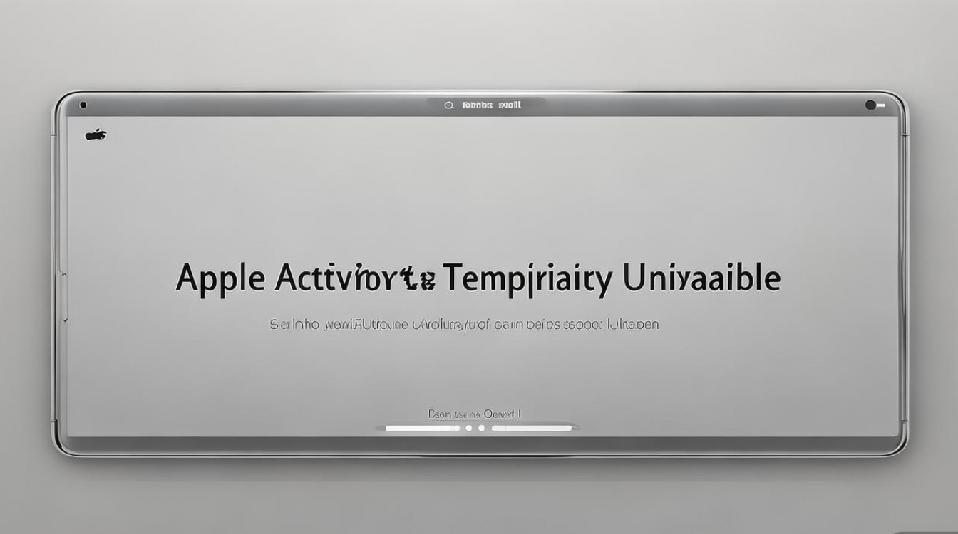 苹果激活服务器暂时不可用