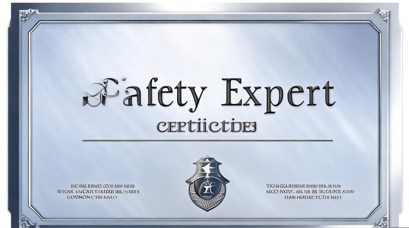 安全专家资格证书