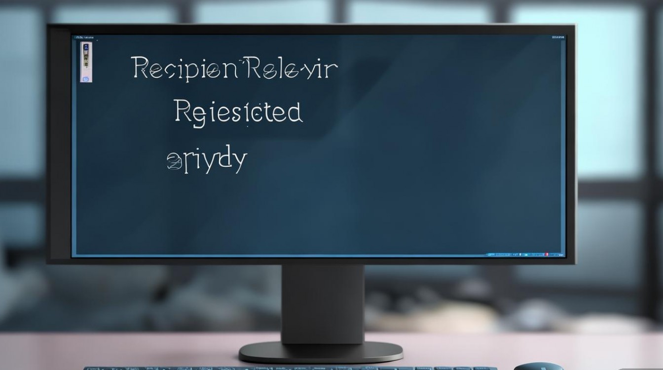 收件人被服务器拒绝