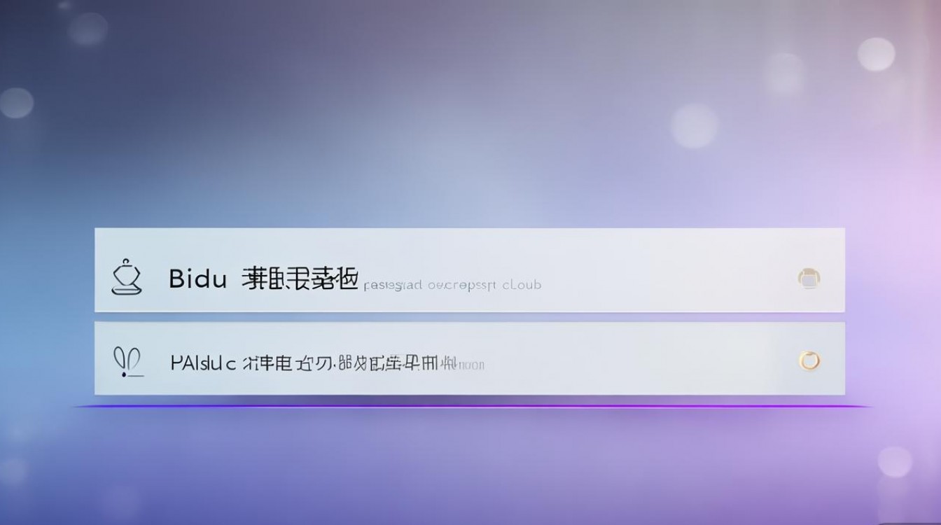 百度智能云-登录