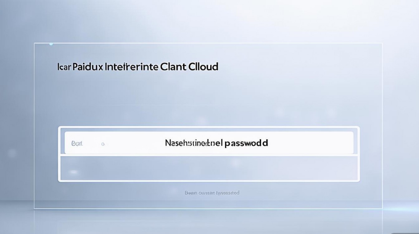 百度智能云-登录